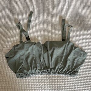 Anthropologie Sage Green Tank Top